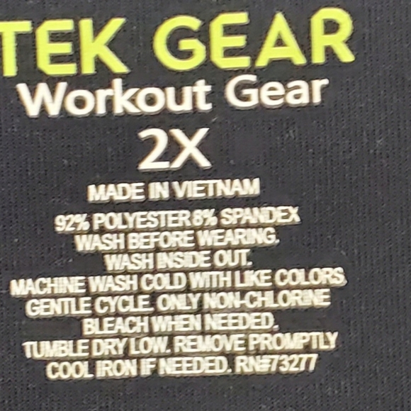 Women's Tek Workout Gear Full-Zip Thumbhole Outdoor Performance Jacket 2X - Picture 7 of 7